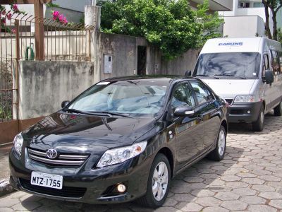 Locação de vans, carros executivos e outros...