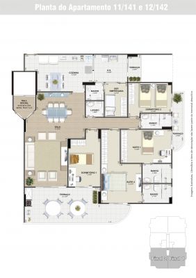 Imovel Novo de Frente para praia 