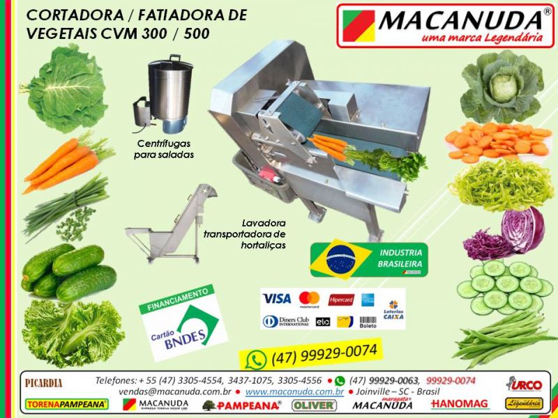 Pra Vagem Verde Cortada Máquina Profissional Marca MACANUDA