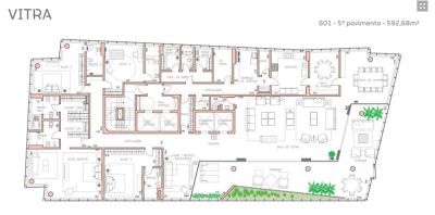 Vendo apto no empreendimento VITRA / Itaim Bibi / 592m² 