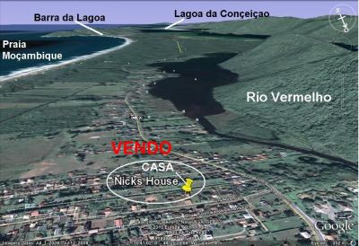 Linda casa entre mar, lagoas e montanhas em FLORIPA