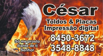 César Toldos e Placas