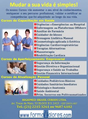 Cursos Livres de Capacitação Profissional