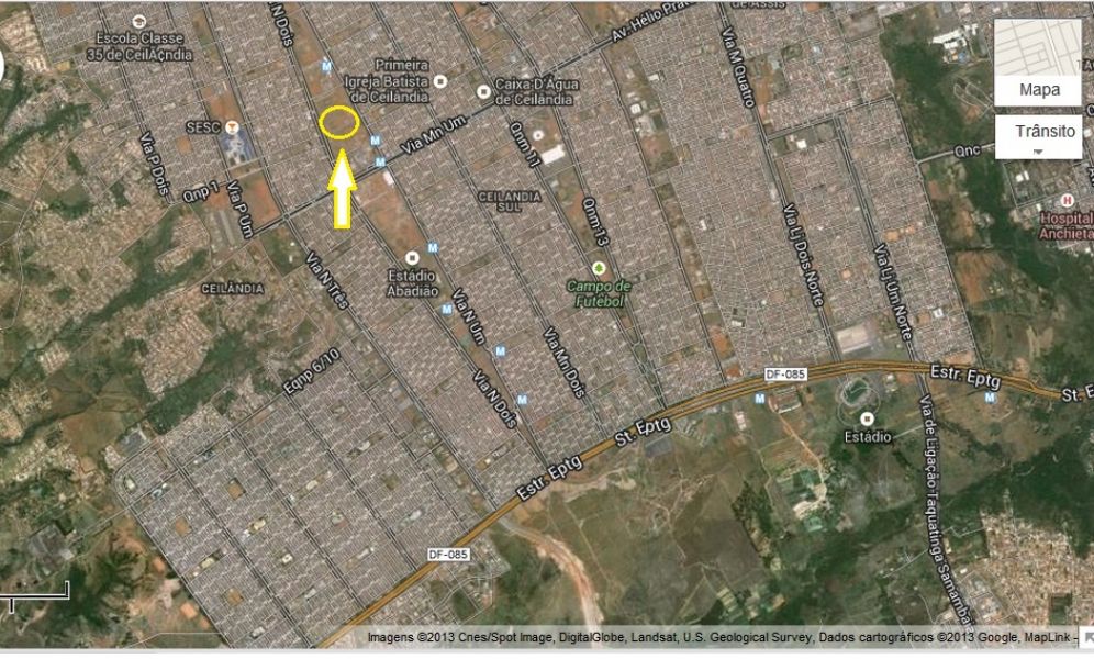 1 Qto  -Ceilândia DF financ. Caixa / FGTS