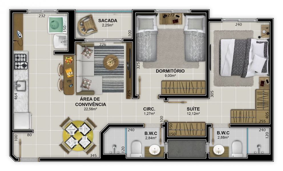 Parque Europa bairro Prospera Criciúma
