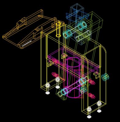 Desenho Técnico para fabricação de máquina portátil de Tijolo Ecológico