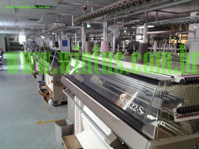 Venda de maquinario para ind Têxtil/Malharia, computadorizado, marcas SHIMA E STOLL