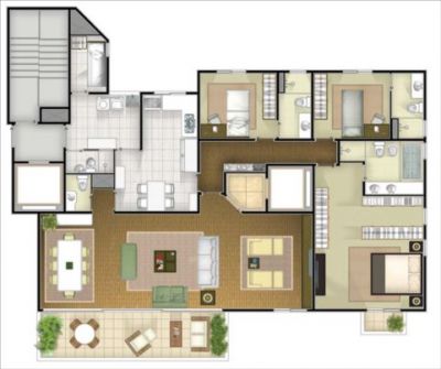 Entretons Brooklin - Aptos prontos de 169 m² - 4 dormts - 2 suítes !!!