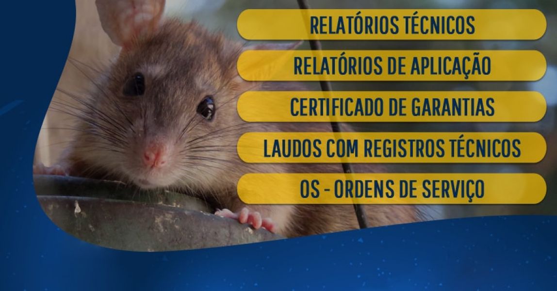 Desratizadora especializada em extermínio de ratos