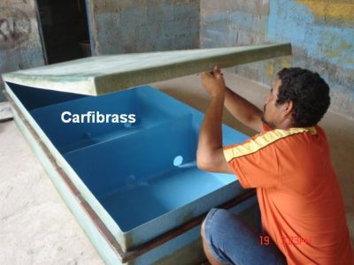 FIBRA DE VIDRO CAIXAS