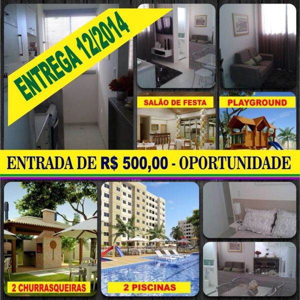Sem  Entrada- Laranjeiras -Serra-Apartamento...