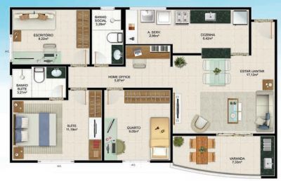 Laranjeiras 2 ou 3 Quartos (2 ou Qts. sendo 1 Suíte) melhor área de Lazer da Serra 16.000m² de verde