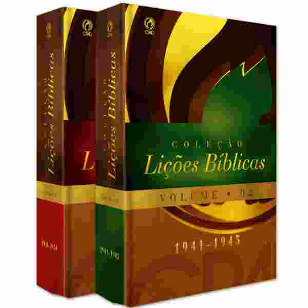 Coleção Completa Em 9 Volumes Lições Bíblicas Cpad 1934-1980