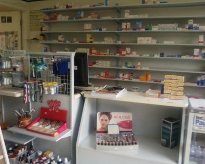 Intalações para drogaria e acessórios