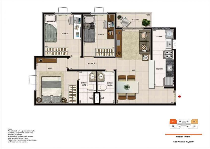 Lançamento de imóveis na Penha (RJ), 02 e 03 quartos com suíte. 