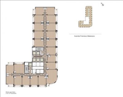 Vendo Laje Corporativa no Casa das Caldeiras / Perdizes / 1.000m²