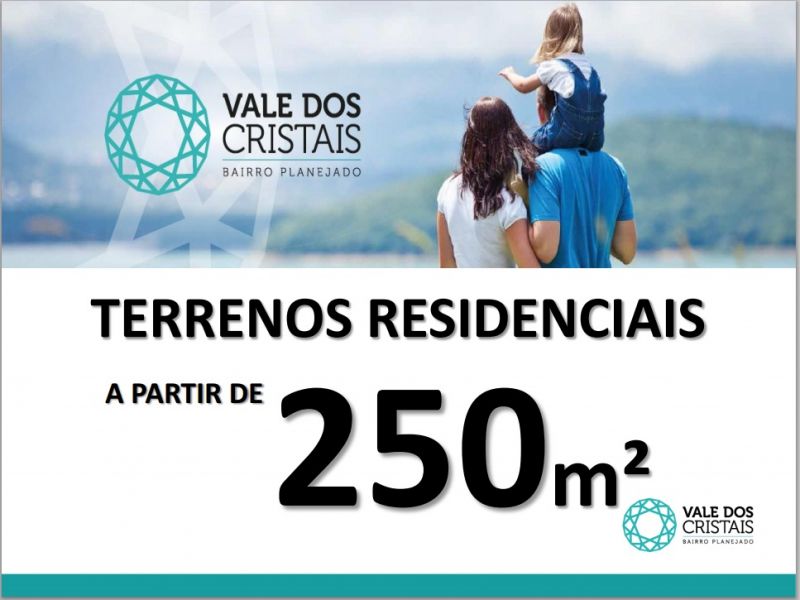Vale dos Cristais - Bairro Planejado - Loteamento