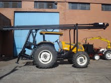 Perfuratriz Hidraulica (SOLO) -Sobre Trator