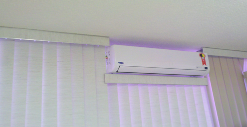 Instalação e manutenção de ar condicionado