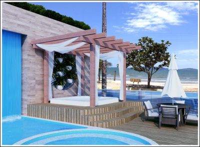 Apto Frente ao Mar com  Otima Área de Lazer - Itapema SC