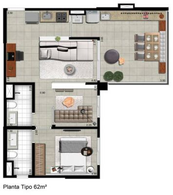 BREVE LANÇAMENTO NKSP - BELA VISTA APTOS DE 1 E 2 DORMTS