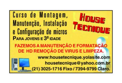 montagem e manutenção