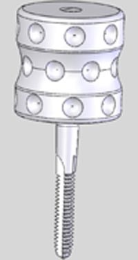 Retificador de Rosca do implante M2.0 / M2.5 ou Conformador de rosca interna ou Macho de rosca 
