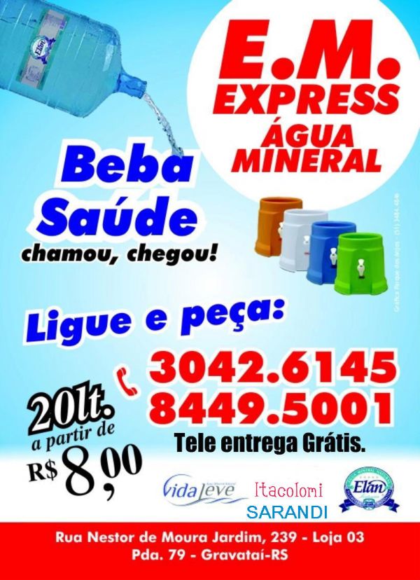 E.M.Express Água Mineral
