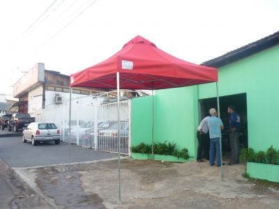 Tenda, Sanfonada, Barraca, Articulada, Pantografica, PVC, Toldo