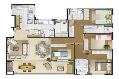 EMPREENDIMENTO L´CQUA CLUB - 91 e 130m² | 2 ou 3 Dorms | 2 ou 3 Suítes - São Bernardo do Campo