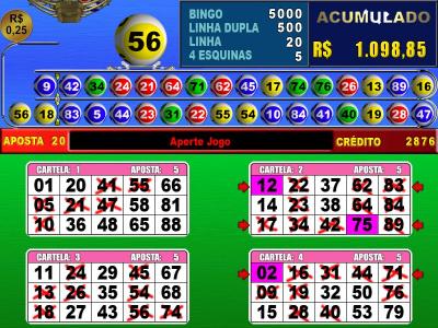 Matriz de jogos caça niquel