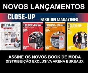Revistas Close-up de tendência de moda