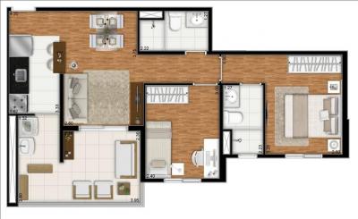 APARTAMENTO   ZONA NORTE    consultora SELENA (11)8339-9747