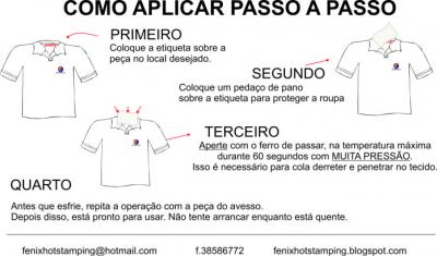 ETIQUETAS TERMOCOLANTES PARA UNIFORMES