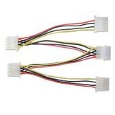 Cabo Sata Força w 4 saidas p/ Duplicadoras