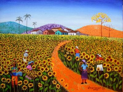 OBRAS DA ARTISTA NAIF CASTORINA A VENDA COM AJUR SP 