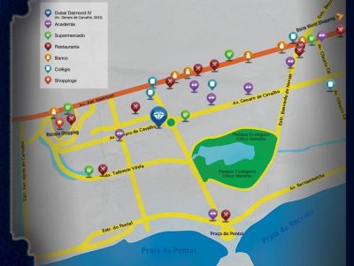 Diamond IV Apartamento 3 quartos Recreio dos Bandeirantes 