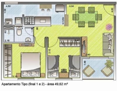 LANÇAMENTO DE 02 e 03 DORM. NA GRANJA VIANNA PROX. AO 22 DA RAPOSO 