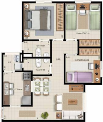 APARTAMENTOS MINHA CASA MINHA VIDA -  R$ 100 MIL SUBSÍDIO DE ATÉ R$ 23 MIL 