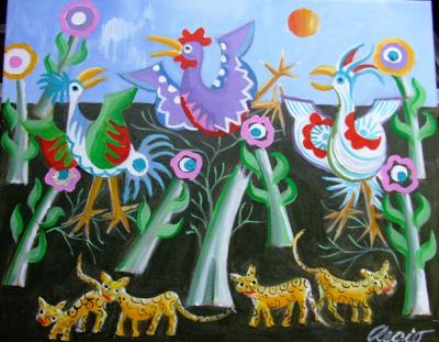 ARTE NAIF BRASILEIRA DE AECIO A VENDA COM AJUR SP 