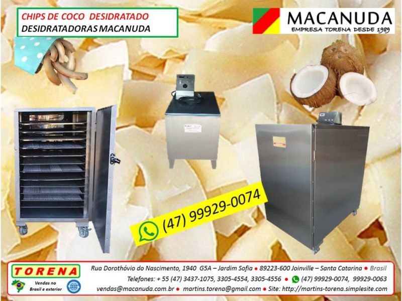 Desidratadoras (secadora) de pimenta rosa, marca Macanuda