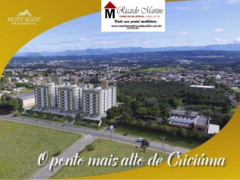 Mont Blanc residencial bairro Centro Criciúma