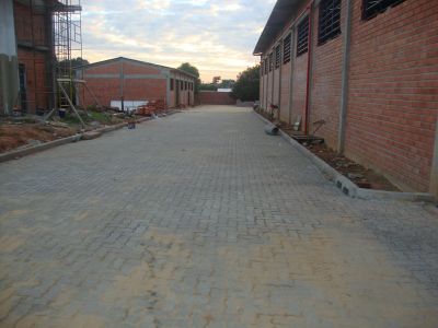 Pisos industriais e Pavimentação