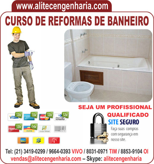 Curso Vídeo Aulas e Apostilas Reformas Residenciais e Comerciais