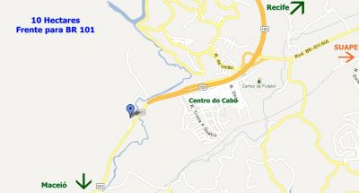 100.000 m² na BR 101 perto do Cabo de Santo Agostinho