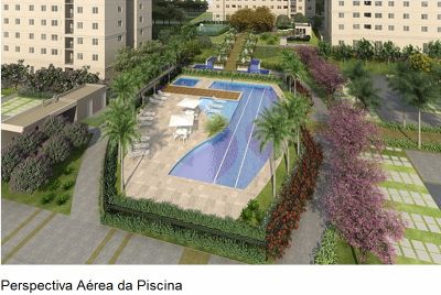 Apartamento Fatto Acqua! Venha morar em um condomínio clube!