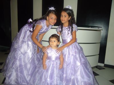 Vestido para Daminha de Casamento 