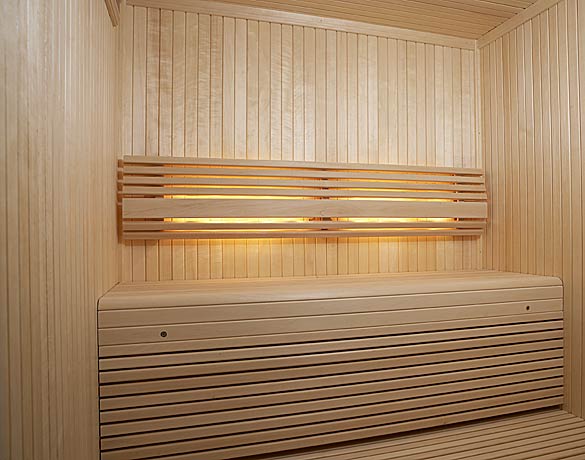 Sauna Seca com luz led - Lazer Sauna
