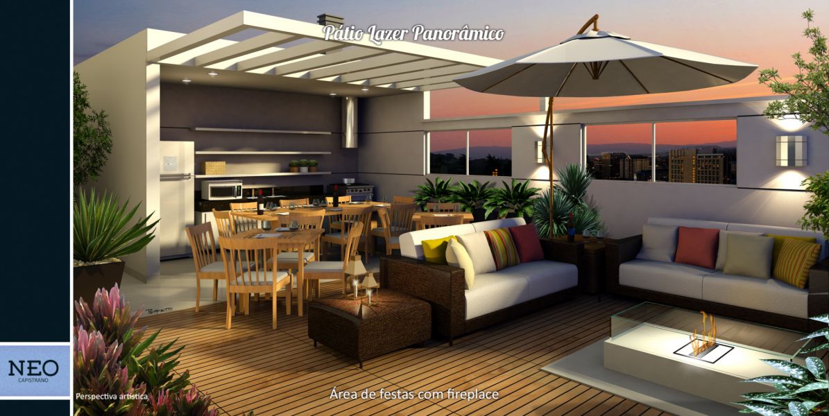 Neo Capistrano, o passado nunca esteve tao presente em sua vida.O unico com churrasqueira na varanda