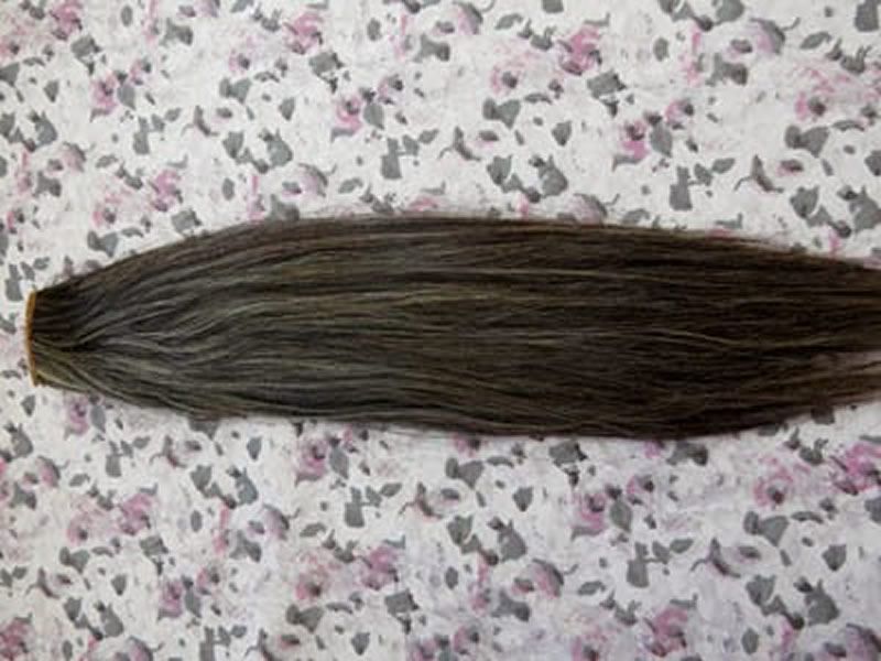 Aplique- Rabo de cavalo cabelo mechado Código ( R01)